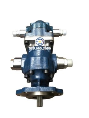 Bơm bánh răng 2 tầng Ronzio-Italy 030WOAC64/030WOPA35