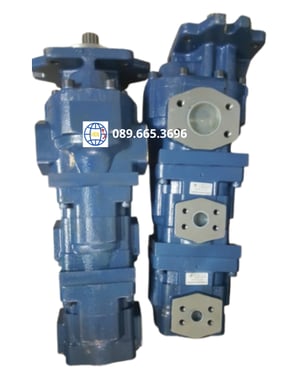Bơm bánh răng 3 tầng Ronzio-Italy 040WAC90K643D2N/030WOIA40OO81XDO/030WOPA35OO79XDO