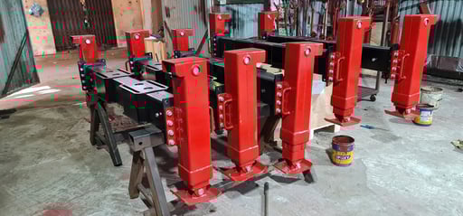 Chân trống cẩu chân tròn, xoay